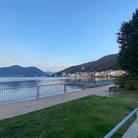Maison Minu Lägenhet Porto Ceresio Exteriör bild