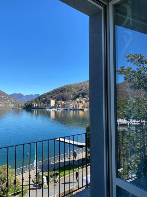Maison Minu Lägenhet Porto Ceresio Exteriör bild
